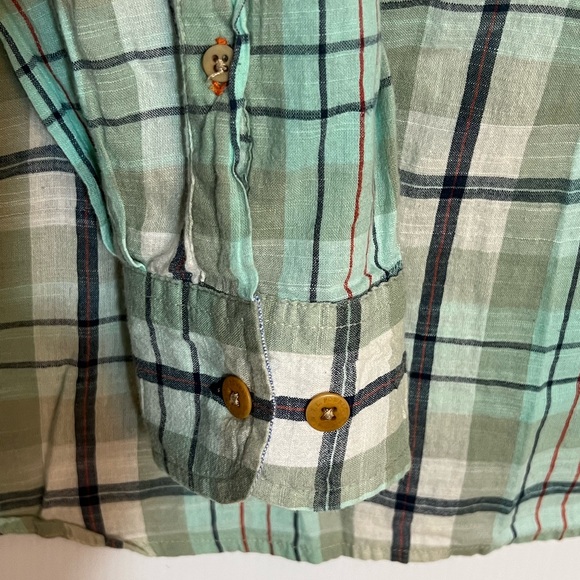 J L POWELL MEN’S SHIRT LONG SLEEVE COTTON BUTTON DOWN SHIRT SIZE MEDIUM - Picture 11 of 15